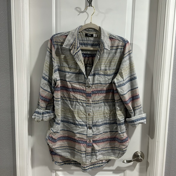 BDG Button Down Colorful Shirt - Picture 5 of 9